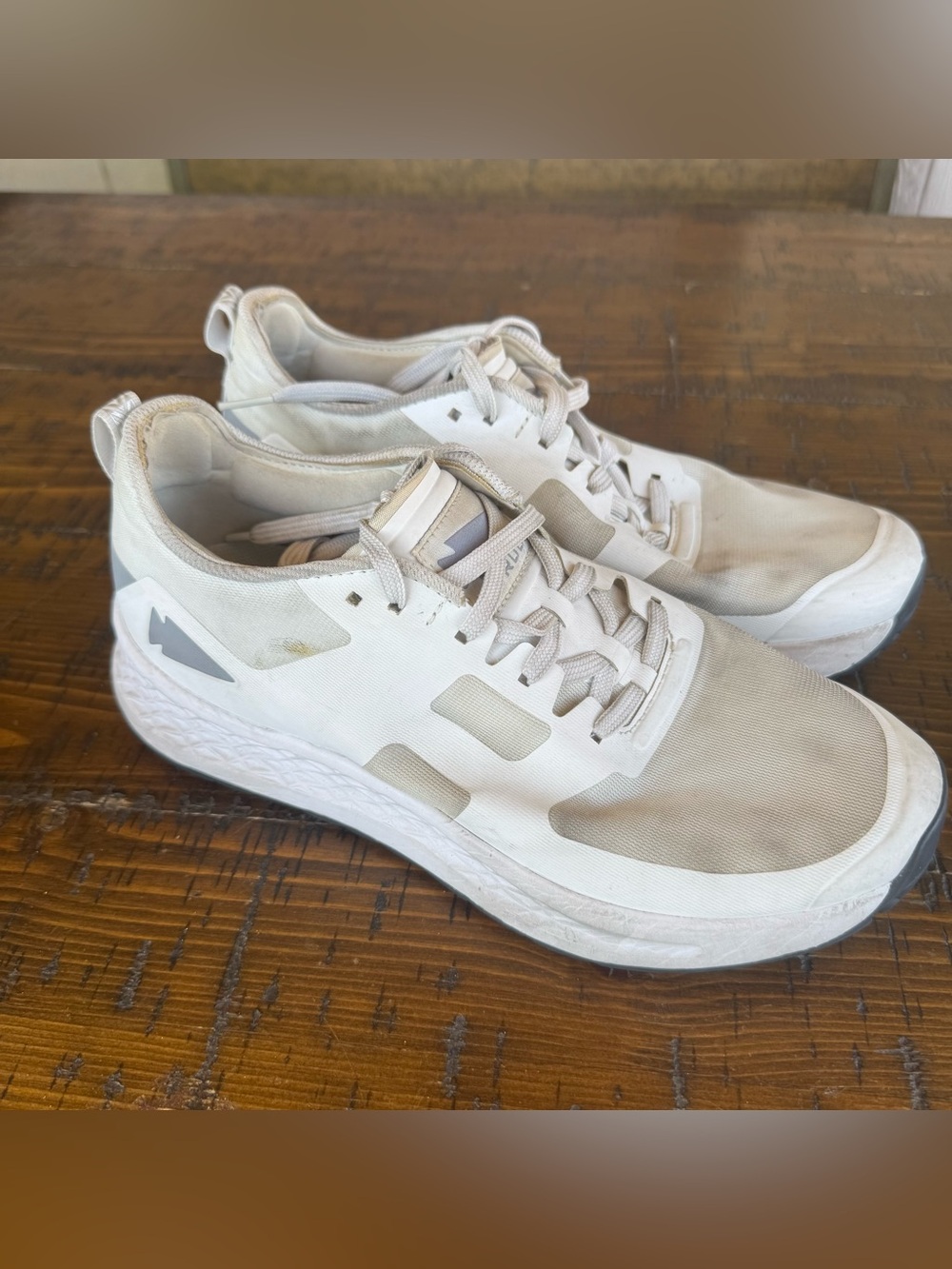Goruck Rough Runner White Gray Sneakers Men’s size 9 Women’s 11
